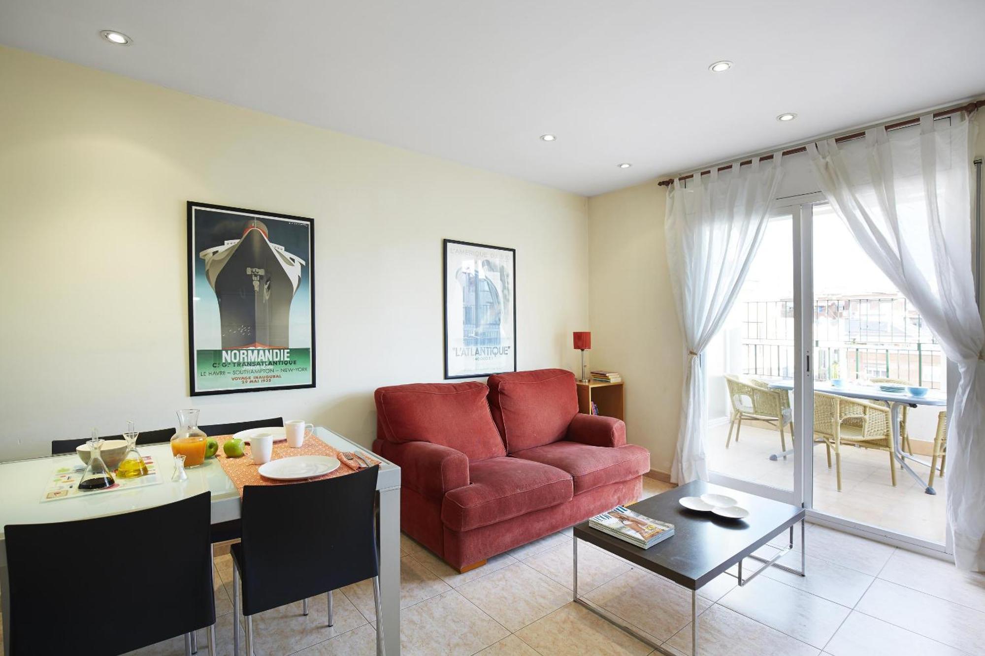 Apartamentos Calvet Barcelona Luaran gambar