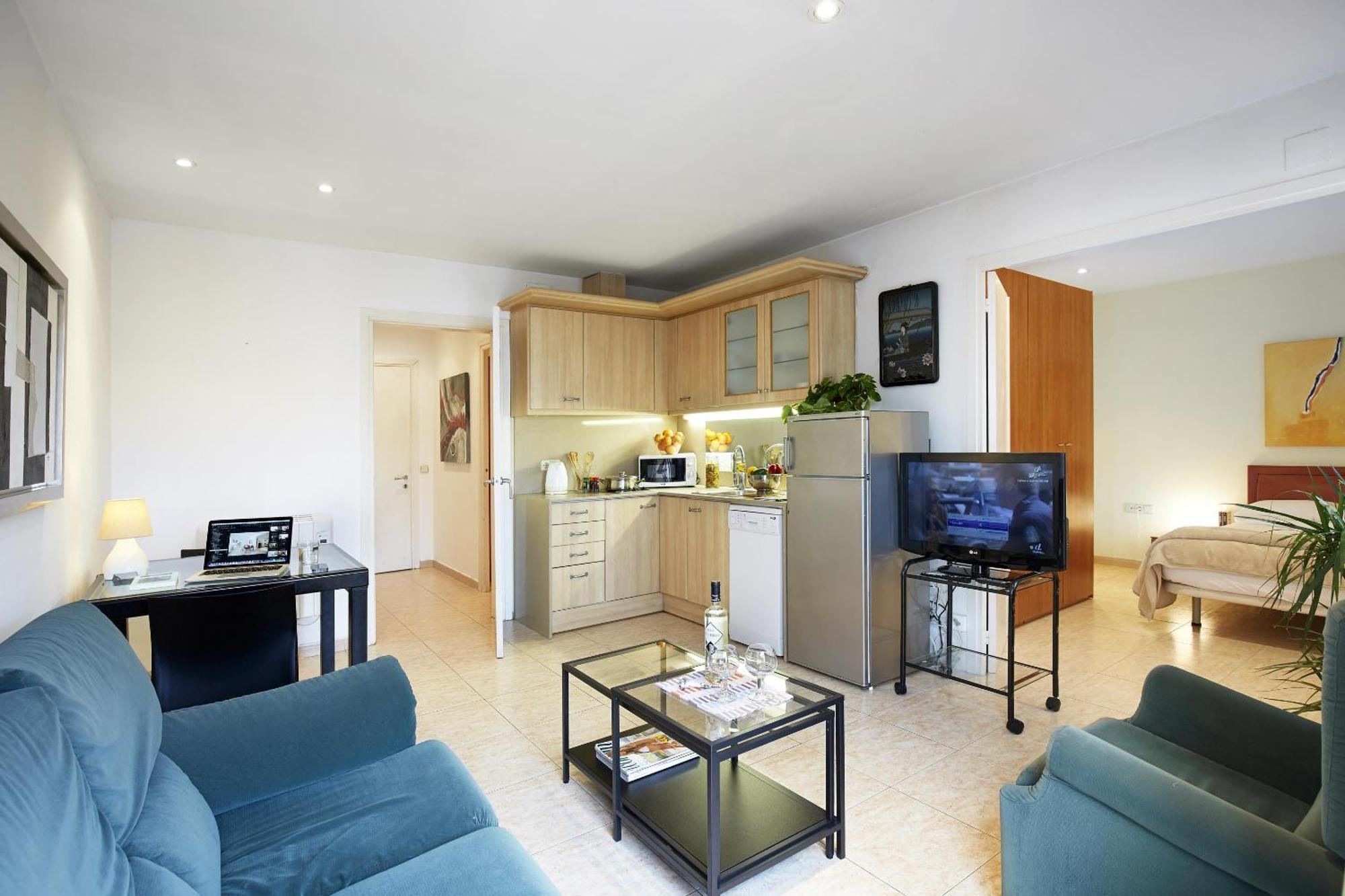 Apartamentos Calvet Barcelona Luaran gambar